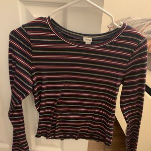 Garage stripped long sleeve